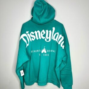 Disney Parks Disneyland Teal Hoodie Adult L
